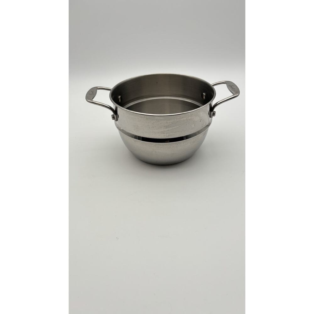 EMERIL ~ Emerilware Stainless Steel 3 QT. Steamer Insert Good Condition